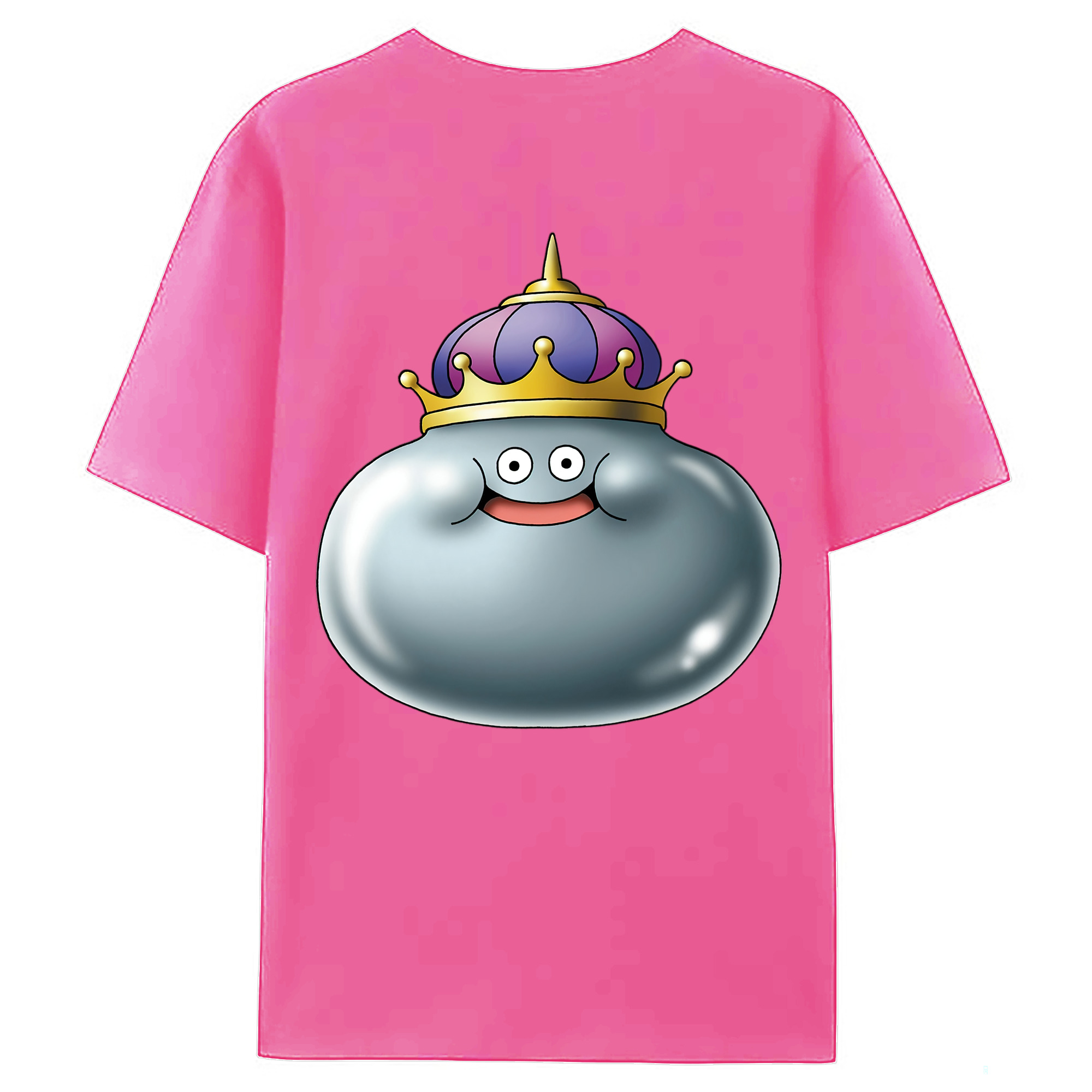 （画像用） ドラゴンクエスト Doragon Kuesuto Dragon Quest レディース半袖Tシャツ(バックプリント)
